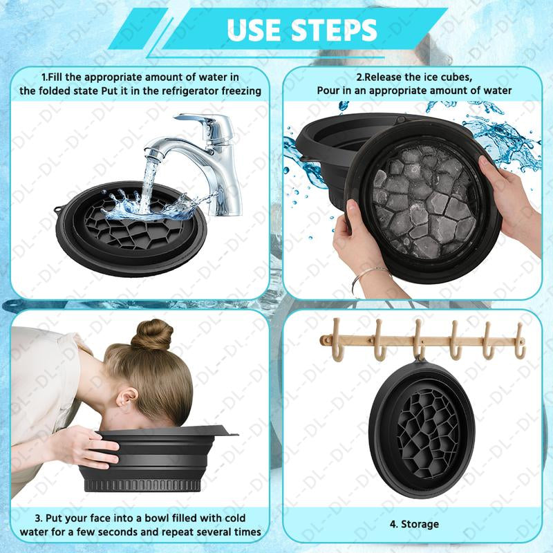 Ice Face Bowl – Collapsible Cold Therapy for Skincare & Recovery