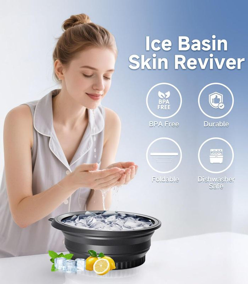Ice Face Bowl – Collapsible Cold Therapy for Skincare & Recovery