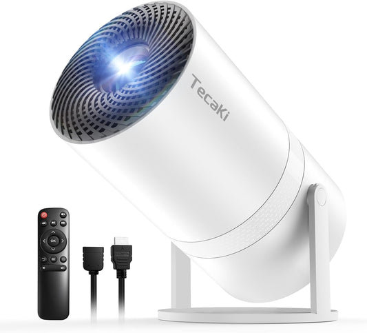 Portable Mini Projector 1080p (Wi-Fi/BT)