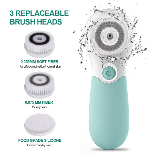 Sonic Facial Cleansing Brush 5-in-1 (USB Rechargeable)